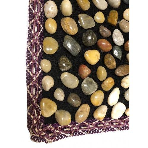 ToyTexx Natural Pebble Stone Massage Mat for Home Indoor Outdoor Healthcare Foot Massage with Carrying Bag - Toytexx ToyTexx Natural Pebble Stone Massage Mat for Home Indoor Outdoor Healthcare Foot Massage with Carrying Bag - Toytexx